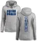 Women's Luke Rhodes Indianapolis Colts Pro Line Ash Backer Pullover Hoodie